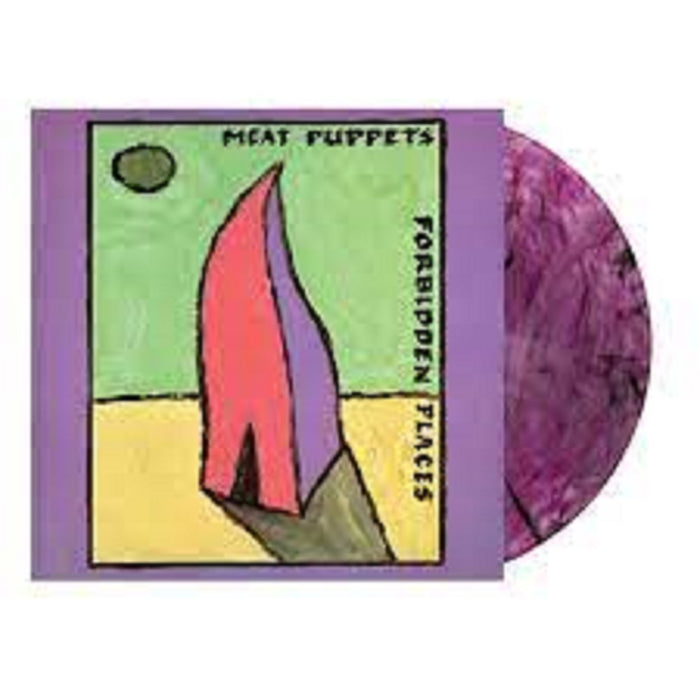 Meat Puppets Forbidden Place Vinyl LP Boysenberry with Black Swirl Colour Black Friday 2023