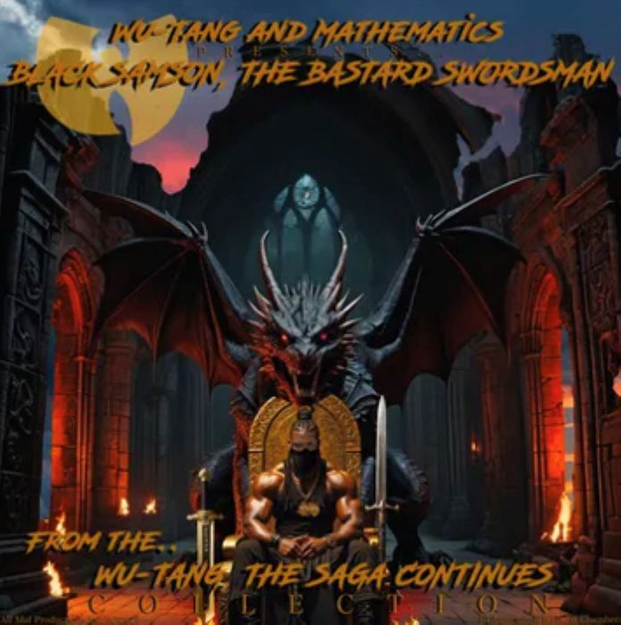 Wu-Tang and Mathematics Black Samson, The Bastard Swordsman: Wu-Tang, The Saga Continues Collection Vinyl LP RSD 2025