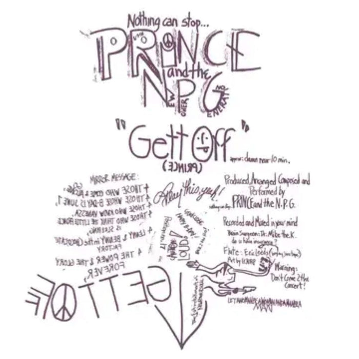 Prince Gett Off 12" Vinyl Single Black Friday 2023