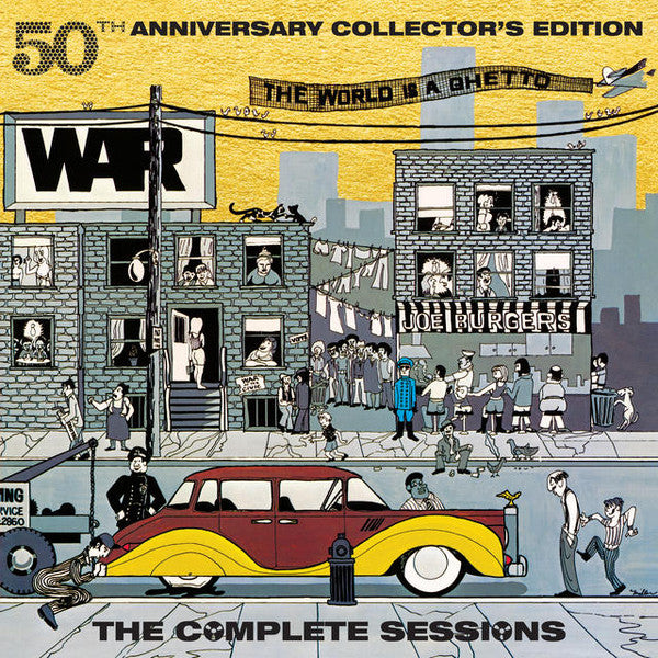 War World Is A Ghetto (50th Anniversary Collector's Edition) Vinyl LP Black and Gold Colour 2023