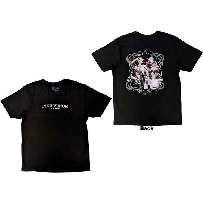 BLACKPINK Pink Venom Black Medium T-Shirt