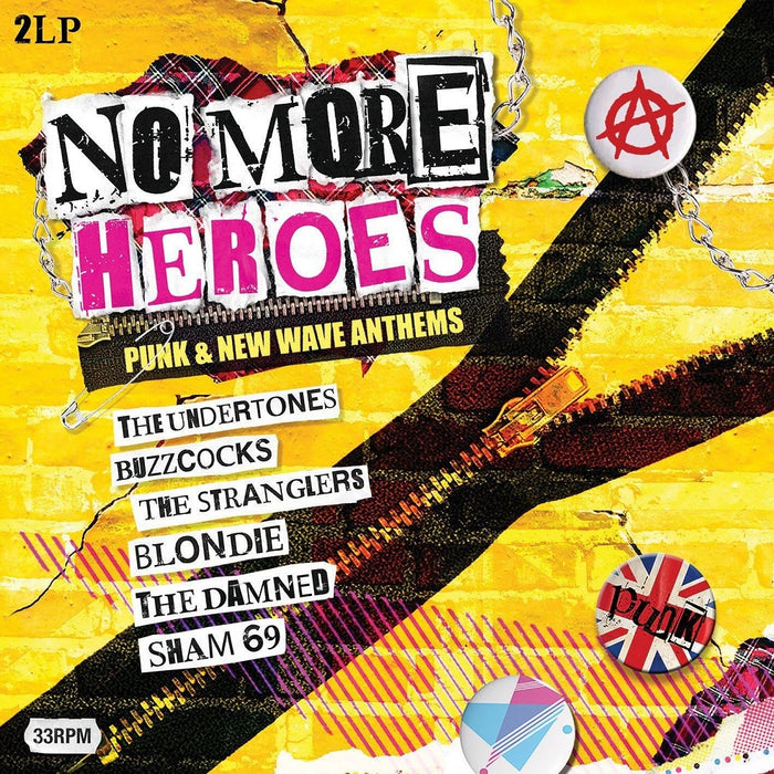 No More Heroes 24 Punk & New Wave Anthems Vinyl LP 2017