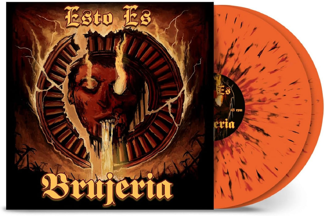 Brujeria Esto Es Brujeria Vinyl LP Orange Splatter Colour 2023