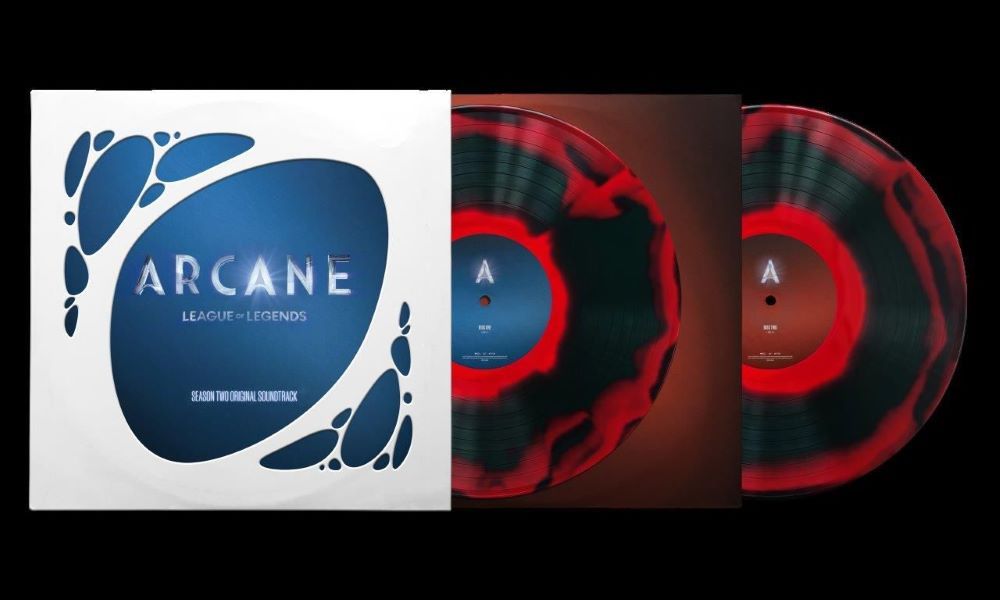 Arcane League of Legends Season 2 Vinyl LP 'Dark Minion' Red & Green Marble Colour Due Out 06/12/24