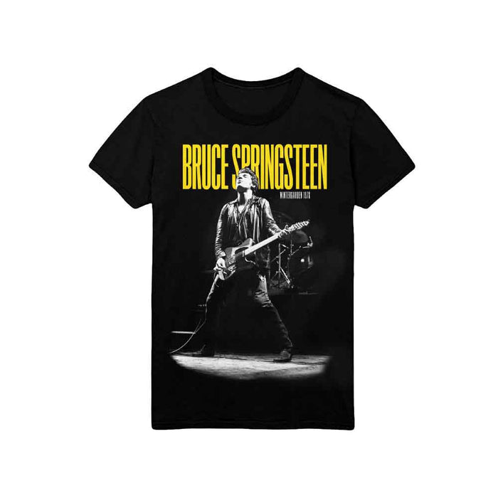 Bruce Springsteen Winterland Ballroom Guitar Black X-Large Unisex T-Shirt