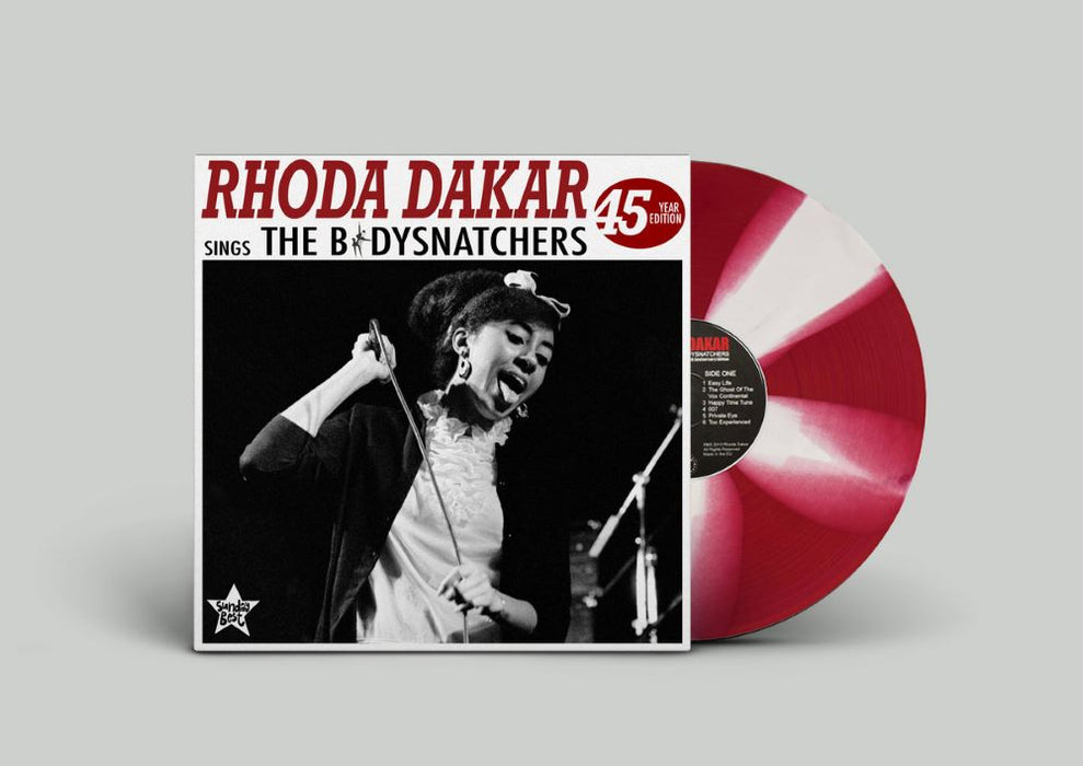 Rhoda Dakar Sings The Bodysnatchers Vinyl LP Strawberry Swirl Colour 2024