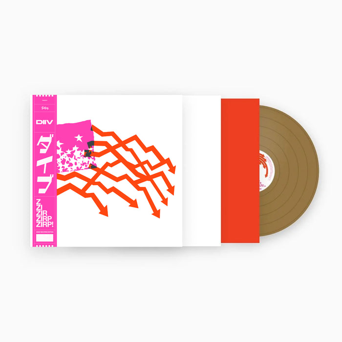 DIIV ZIRP! Vinyl LP Signed Assai Obi Edition Opaque Gold Colour 2026