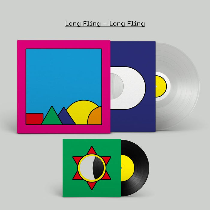 Long Fling (Self Titled) Vinyl LP 2025 Ltd Dinked Edition #365