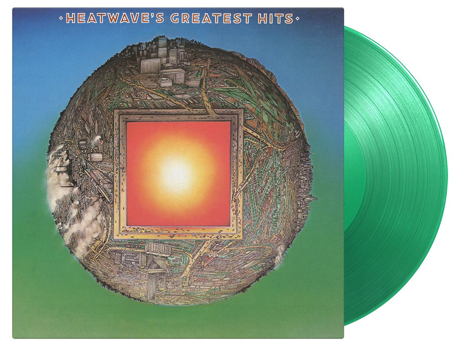 Heatwave Heatwaves Greatest Hits Vinyl LP Translucent Green Colour 2023