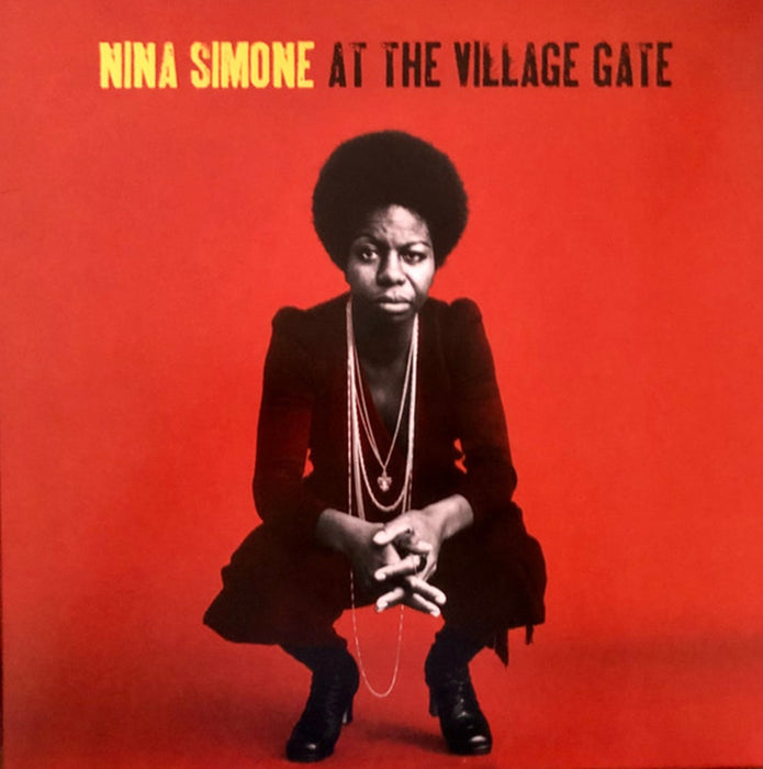 Nina Simone A Village Gate Vinyl LP Solid Blue Colour 2021