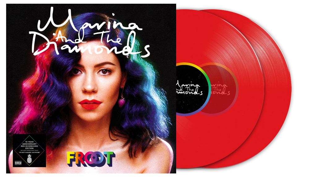 Marina and The Diamonds Froot Vinyl LP Eco Red Colour 2025