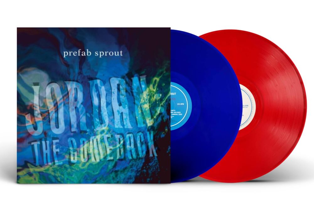 Prefab Sprout Jordan: The Comeback Vinyl LP Translucent Blue & Red Colour National Album Day 2024