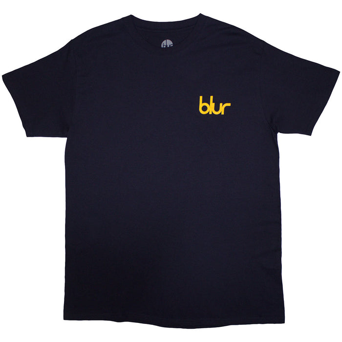 Blur Parklife Navy Blue XX-Large T-Shirt