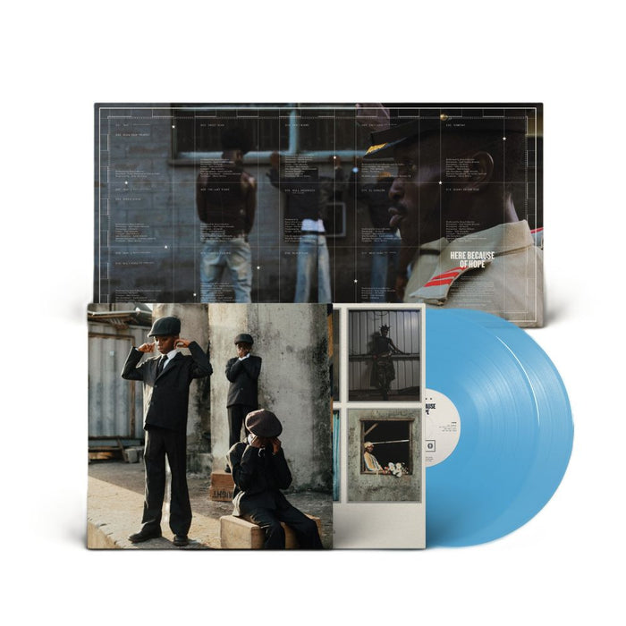 Ezra Collective Here Because of Hope Vinyl LP Transparent Ocean Blue Colour Due Out 18/09/26