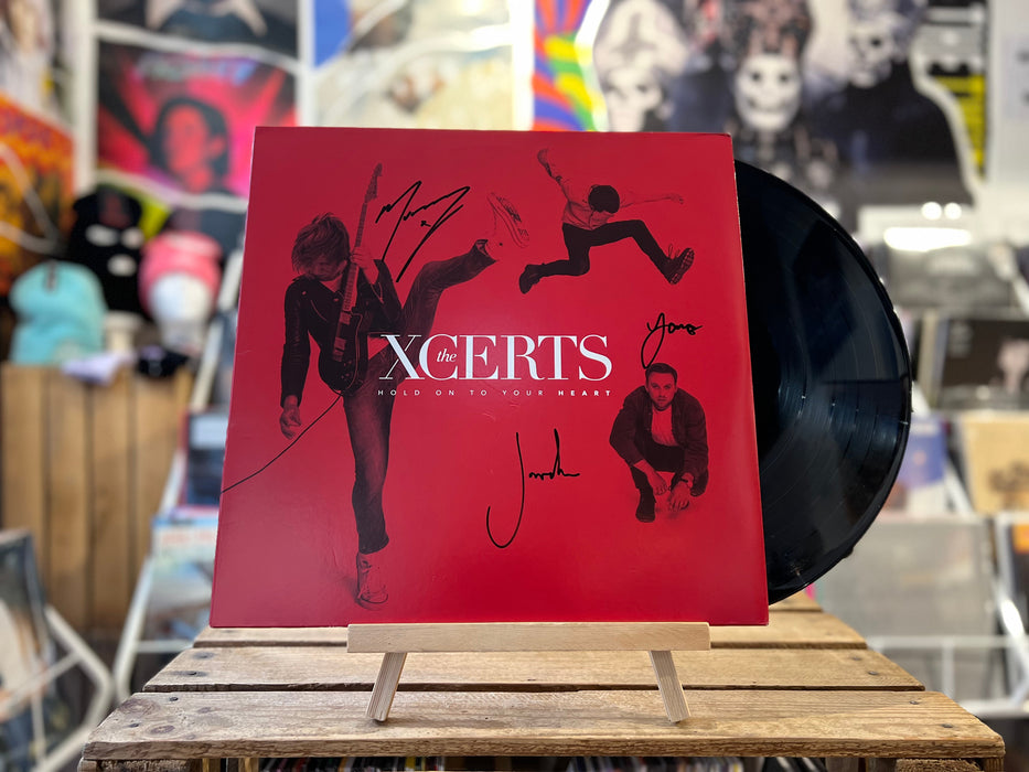 The XCERTS Hold On To Your Heart Vinyl LP Signed 2018