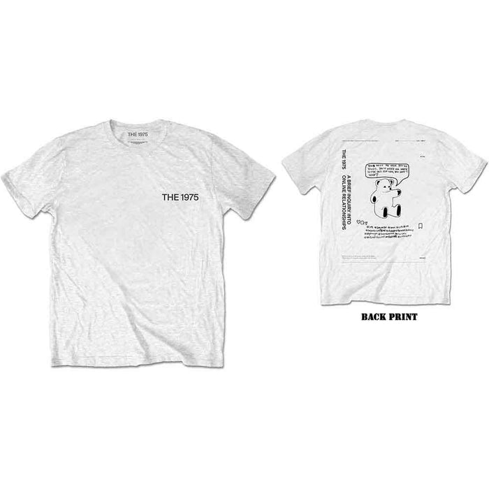 The 1975 ABIIOR Teddy White X-Large T-Shirt