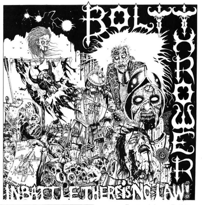 Bolt Thrower In Battle There's No Law Vinyl LP White Colour 2026