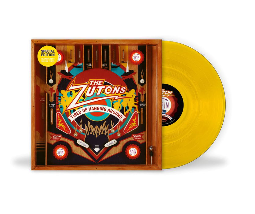 The Zutons Tired of Hanging Around Vinyl LP Transparent Yellow Colour Due Out 06/03/26