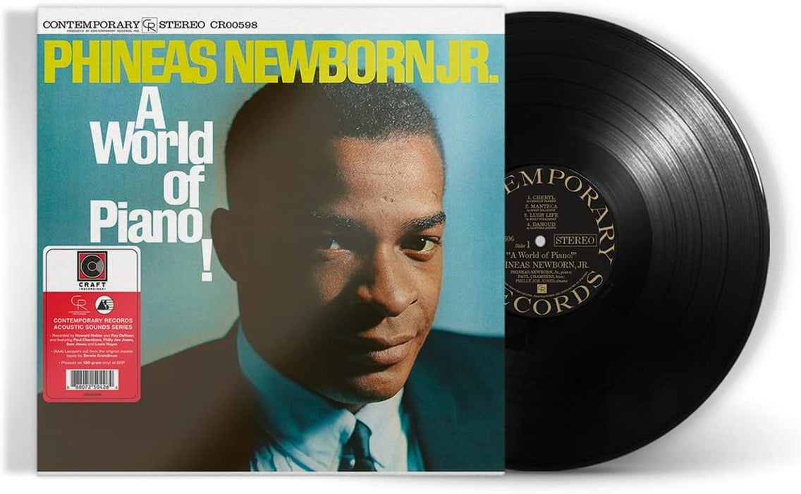 Phineas Newborn Jr. A World Of Piano! Vinyl LP 2023