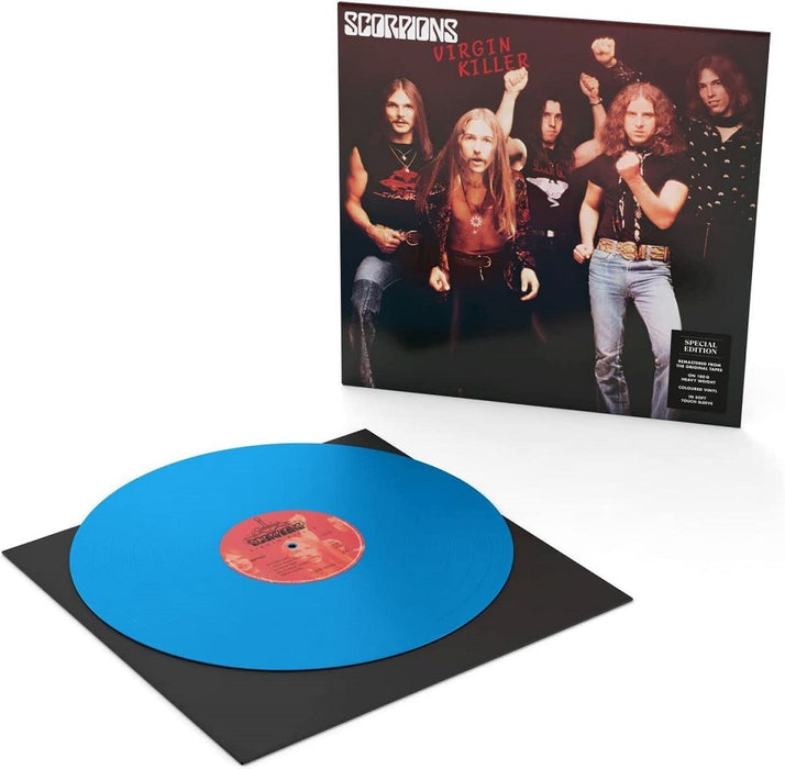 Scorpions Virgin Killer Vinyl LP Sky Blue 2023