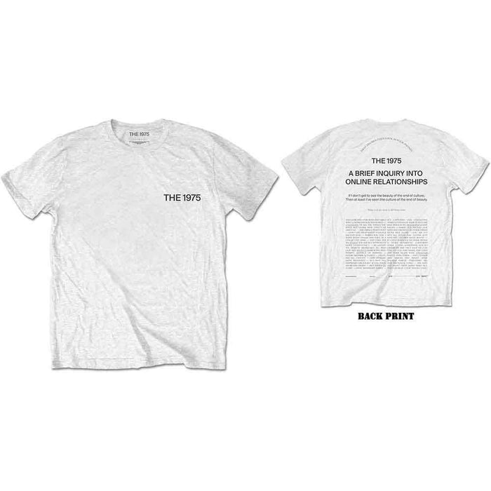 The 1975 ABIIOR Welcome Welcome White X-Large T-Shirt