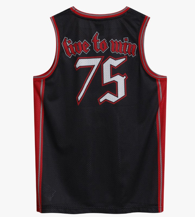 Motorhead Live To Win Basketball Jersey X-Large T-Shirt