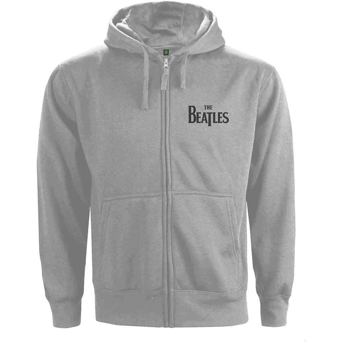 The Beatles Grey Medium Zipped Hoodie