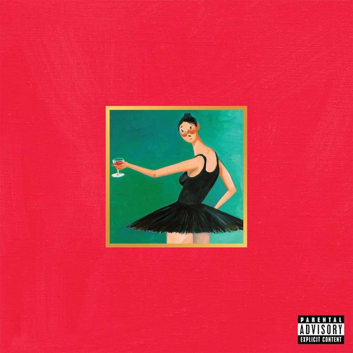 Kanye West My Beautiful Dark Twisted Fantasy Vinyl LP Deluxe Edition 2014