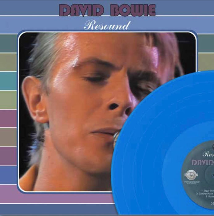 Davis Bowie Resound Vinyl LP Blue Colour 2023