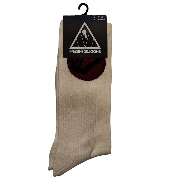 Imagine Dragons Unisex Ankle Socks: Mercury (Uk Size 7 - 11)