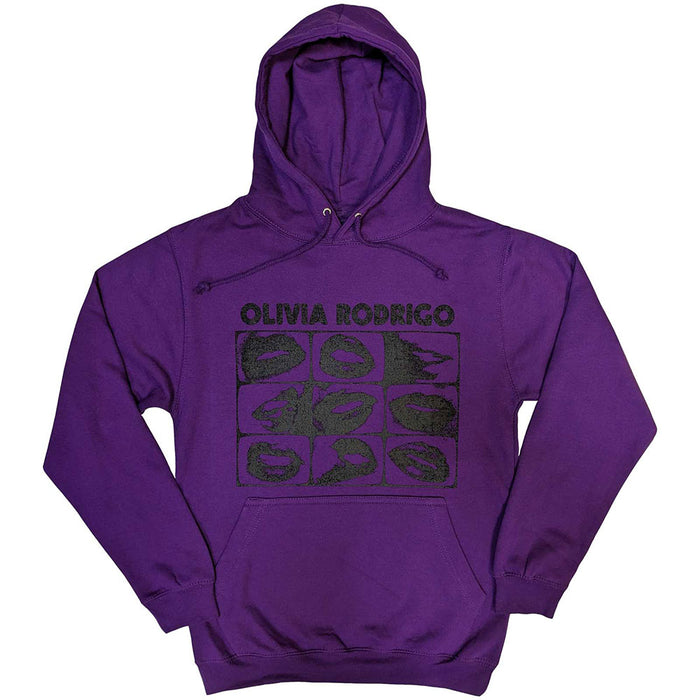 Olivia Rodrigo Threshold Lips Purple Medium Hoodie