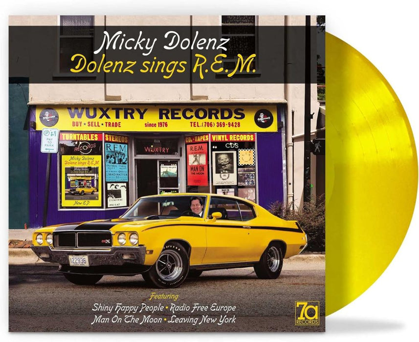 Micky Dolenz Sings R.E.M. Vinyl EP Yellow Colour 2023