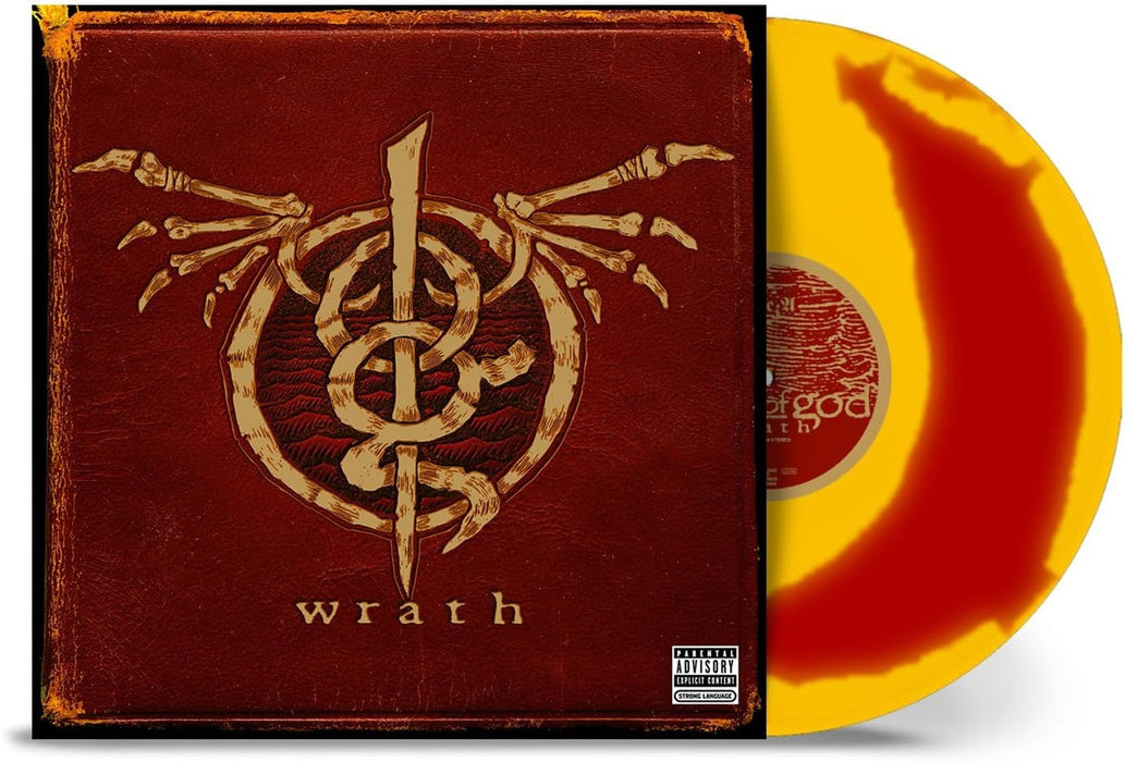 Lamb Of God Wrath Vinyl LP Yellow Red Split Colour 2024