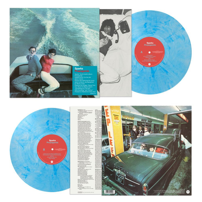 Sparks Sparks: Propaganda Vinyl LP Blue Colour Due Out 29/11/24