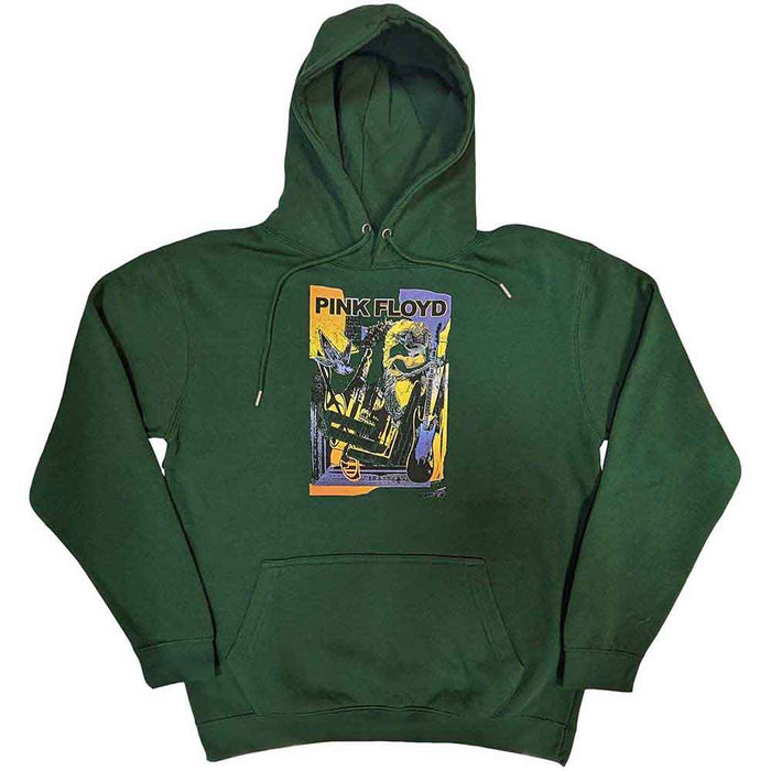 Pink Floyd Knebworth Live Green Medium Hoodie