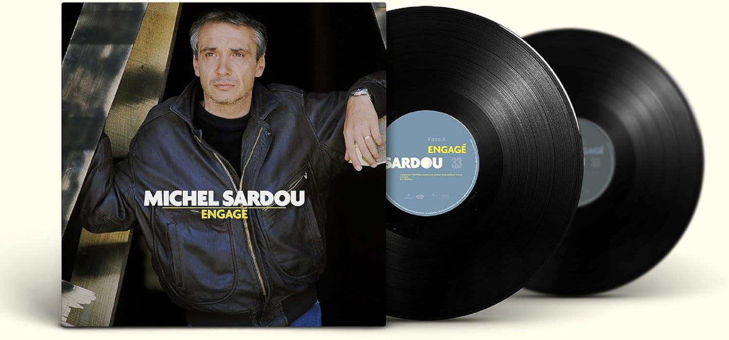 Michel Sardou Engage Vinyl LP 2023