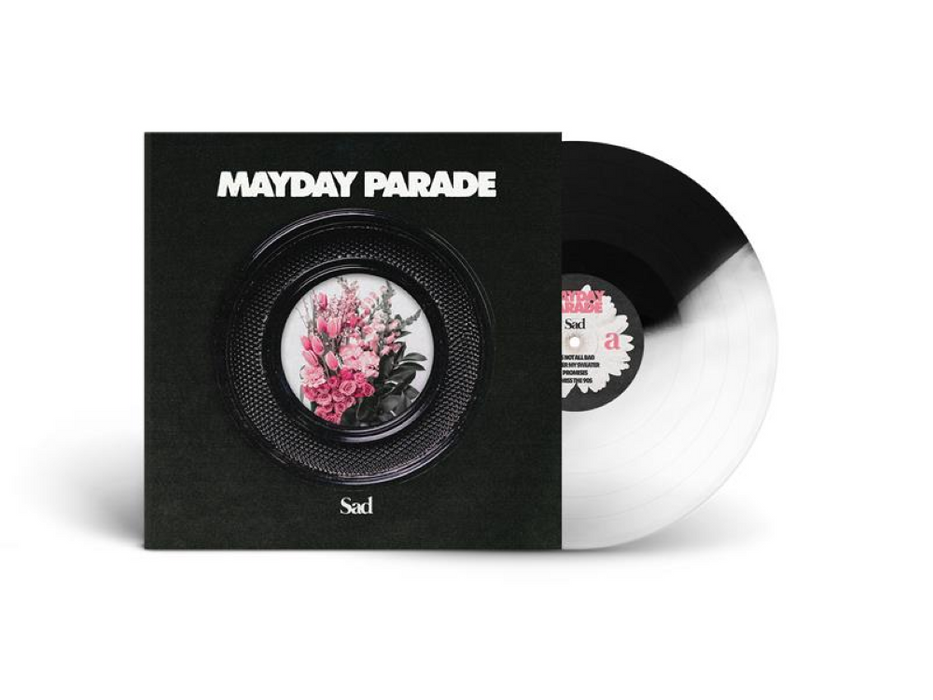 Mayday Parade Sad Vinyl LP Black & Clear Blend Colour 2025