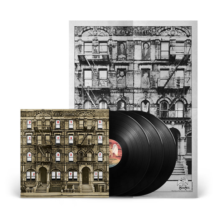 Led Zeppelin Physical Graffiti 50th Anniversary Deluxe Edition Vinyl LP + Poster 2025