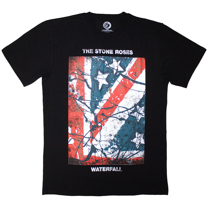 The Stone Roses Waterfall Black XX-Large T-Shirt