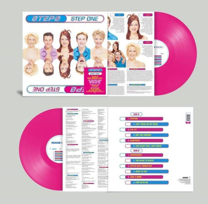 Steps Step One Vinyl LP Neon Magenta Colour 2024