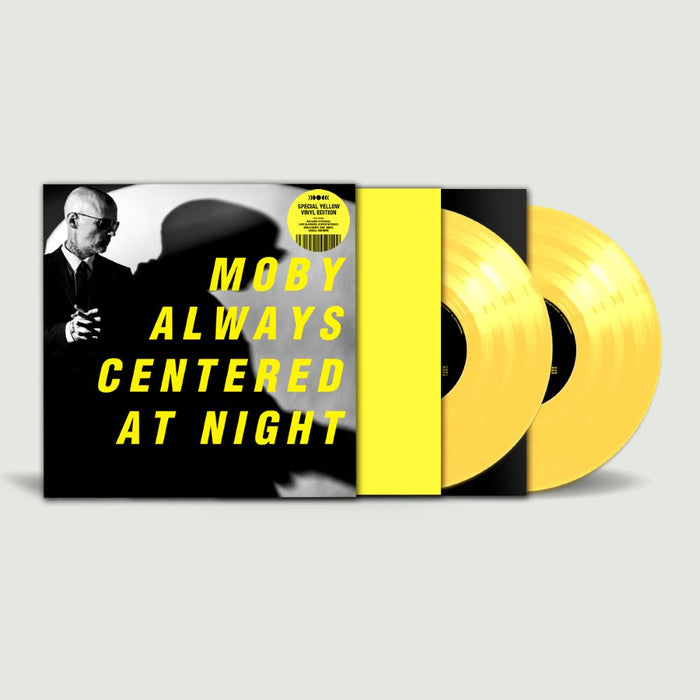 Moby Always Centered At Night Vinyl LP Indies Yellow Colour Due Out 14/06/24