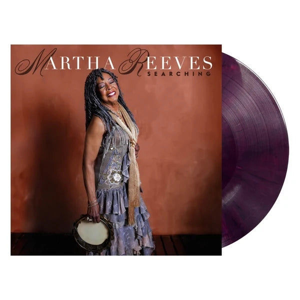 Martha Reeves Searching Vinyl Record LP Purple Colour Signed Due Out 04/09/26