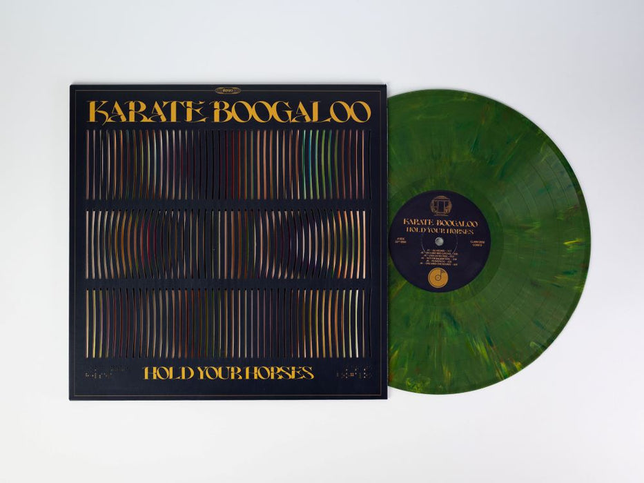 Karate Boogaloo Hold Your Horses Vinyl LP Indies Camo Green Colour 2024