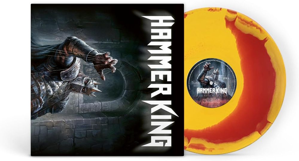 Hammer King Make Metal Royal Again Vinyl LP Sunburst Colour 2026