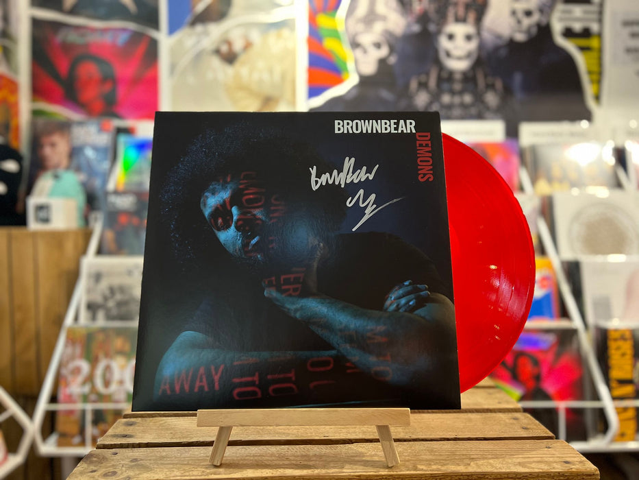 Signed Brownbear Demons Vinyl LP Red Colour 2023