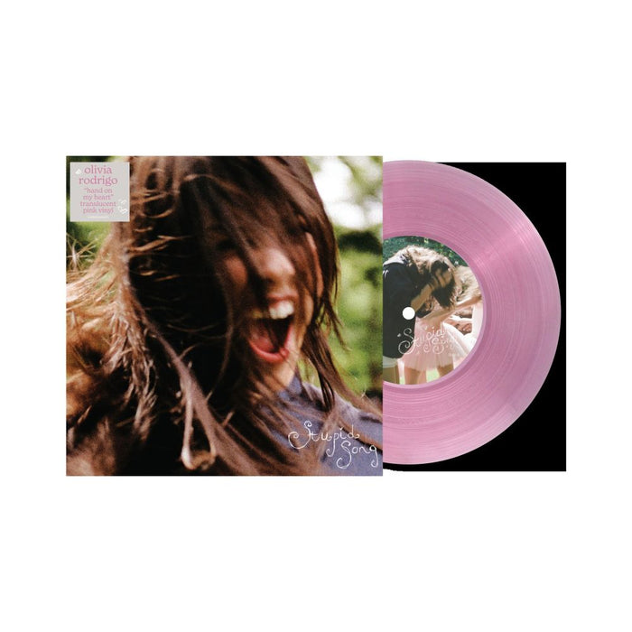 Olivia Rodrigo Stupid Song 7" Vinyl Single Translucent Pink Colour Due Out 25/09/26