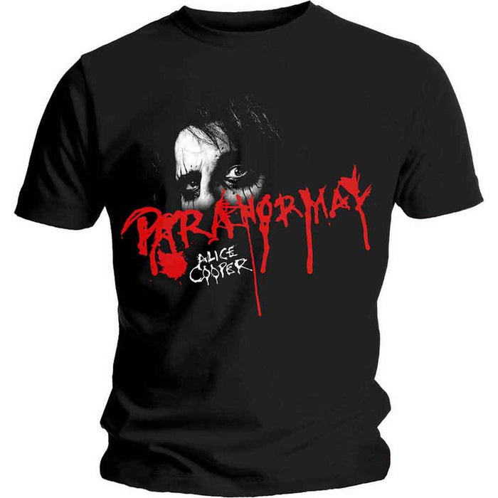 Alice Cooper Paranormal Eyes Black Medium T-Shirt