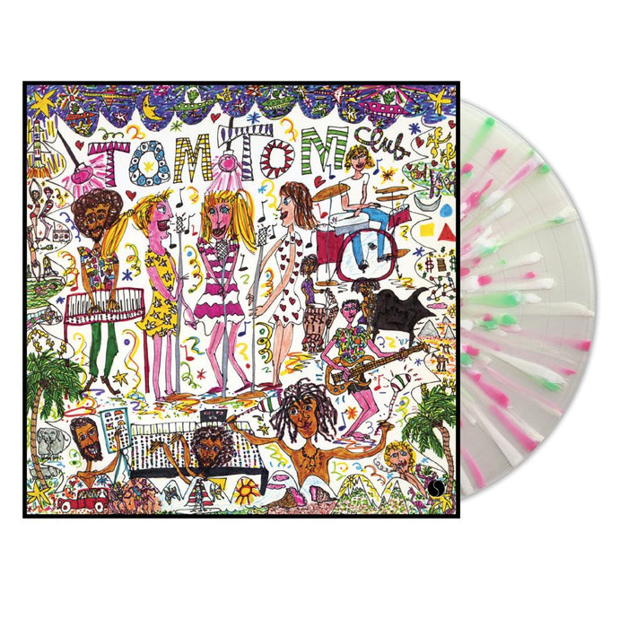 Tom Tom Club (Self Titled) Vinyl LP Clear w/Pink, White & Green Splatter Colour Due Out 06/03/26