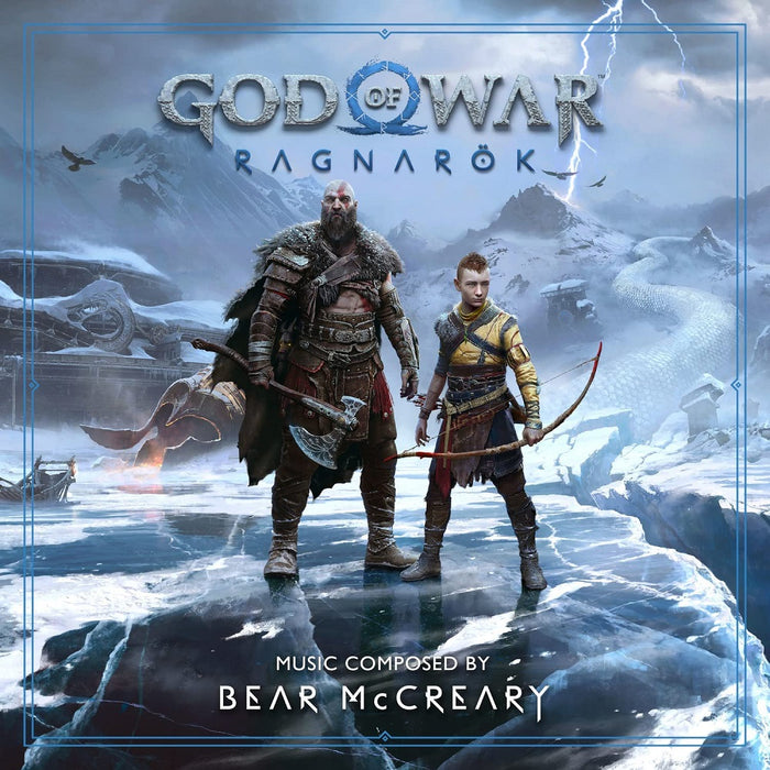 Bear McCreary God Of War Ragnarök (Original Soundtrack) Vinyl LP Smoke Blue Colour 2023