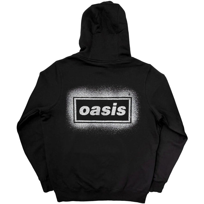 Oasis Spray Live 25 Black Large Hoodie